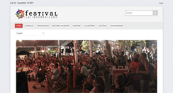 Desktop Screenshot of festivalprovo.com